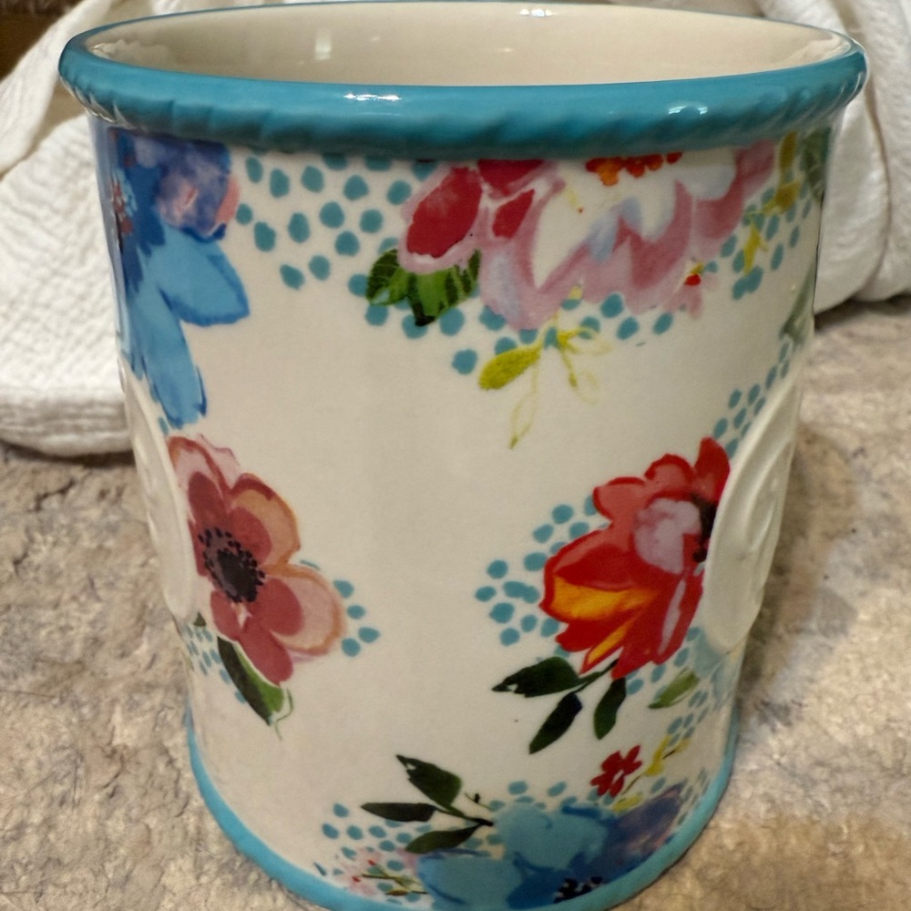 The Pioneer Woman Melody Floral Utensil Holder - Picture 6 of 8